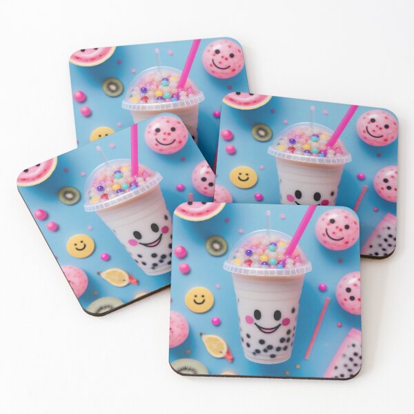 Item preview, Bubble Tea Cartoon Vector Icon Illustration designed and sold by hjian8219.