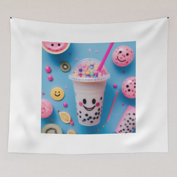 Item preview, Bubble Tea Cartoon Vector Icon Illustration designed and sold by hjian8219.