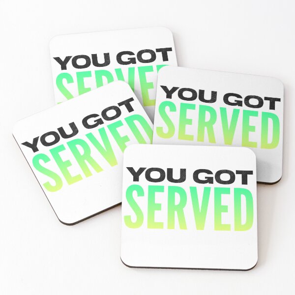 Item preview, You Got Served Black and Green Ombré - Sporty Volleyball Quote Sticker designed and sold by Stickers by @molllyclare.