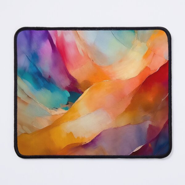 Item preview, An abstract blend of vibrant colors in motion, evoking creativity and imagination designed and sold by homydesign.