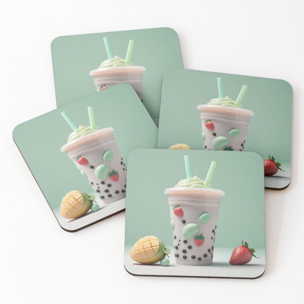 Item preview, Bubble Tea Cartoon Vector Icon Illustration designed and sold by hjian8219.