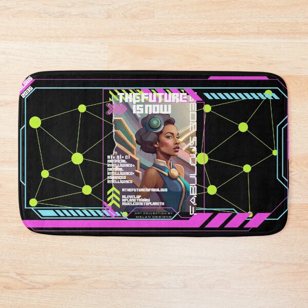 Item preview, Fabulous Cyberpunk Futuristic Woman The Future Is Now  designed and sold by Melan Designs.