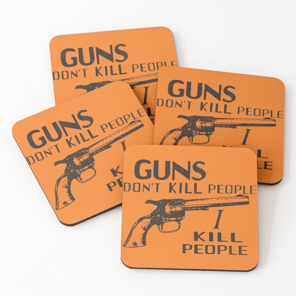 Item preview, Guns Don't Kill People, I Kill People - Mr. Larson Happy Gilmore designed and sold by ourkid.