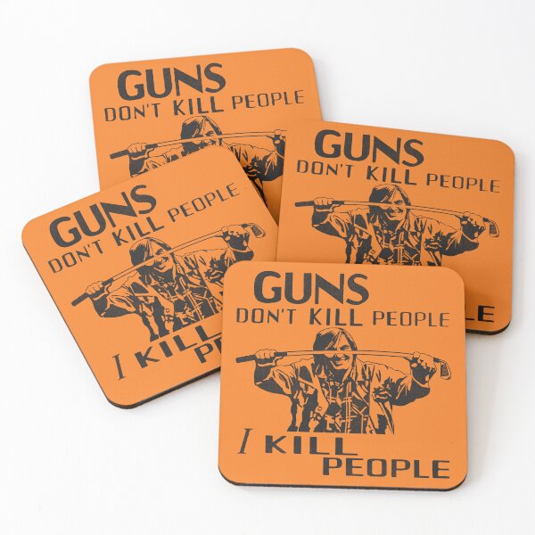 Item preview, Guns Don't Kill People, I Kill People // Mr. Larson Happy Gilmore designed and sold by ourkid.