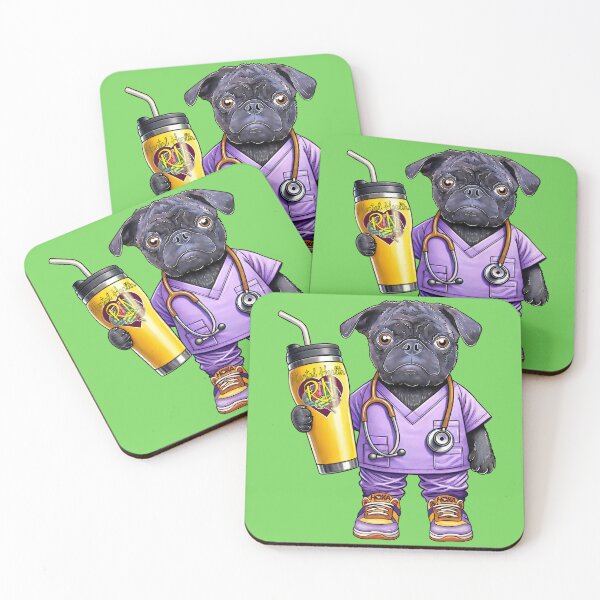 Item preview, Psych Nurse Puggy designed and sold by FivePugs.