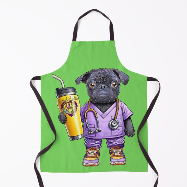 Item preview, Psych Nurse Puggy designed and sold by FivePugs.