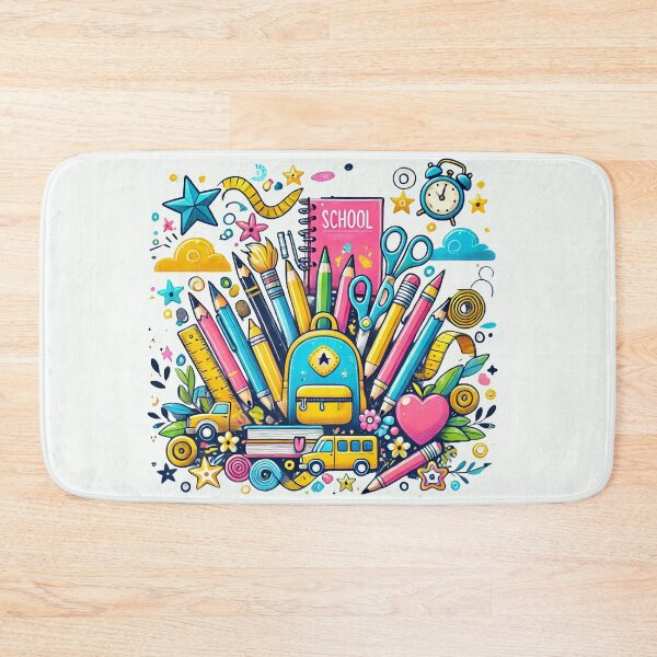 Item preview, Back-to-School Illustration designed and sold by KittyKatto.