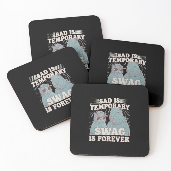 Item preview, Sad Is Temporary Swag Is Forever designed and sold by Redgiant87x.