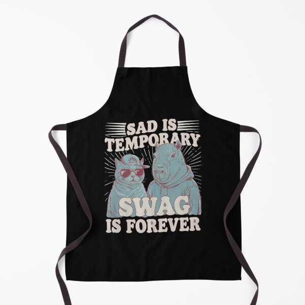 Item preview, Sad Is Temporary Swag Is Forever designed and sold by Redgiant87x.