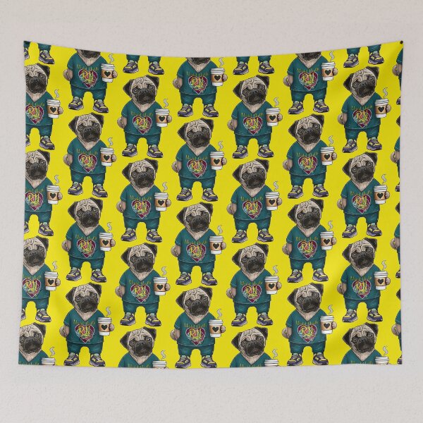 Item preview, Psych Nurse Puggy designed and sold by FivePugs.