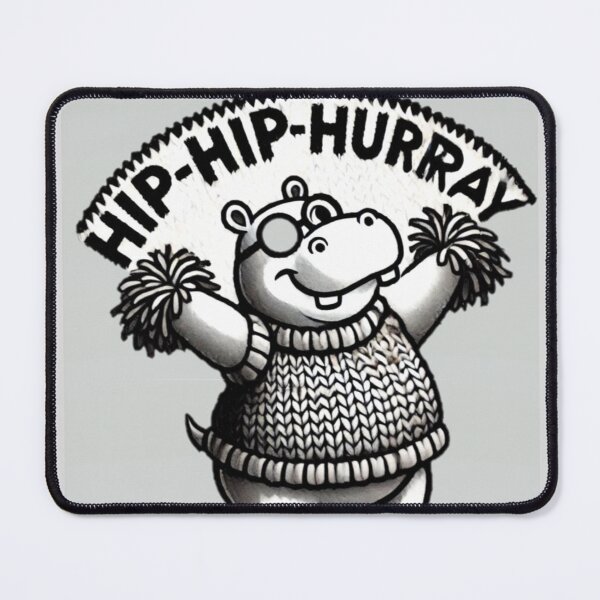 Item preview, Hip-hip Hurray Hippo designed and sold by Kimmy and Zamiah Art.