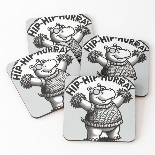 Item preview, Hip-hip Hurray Hippo designed and sold by Kimmy and Zamiah Art.