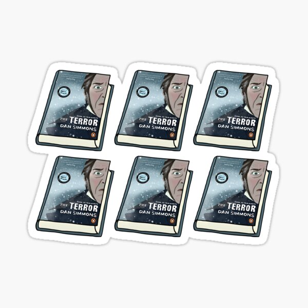Item preview, 6 x the terror book mini stickers designed and sold by peter3lovesyou.
