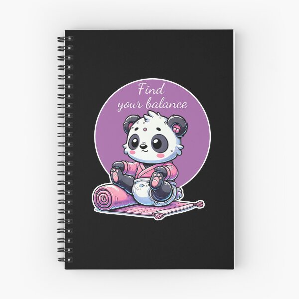 Item preview, Cute panda in child pose designed and sold by lAnJefurtifeu.
