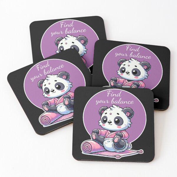 Item preview, Cute panda in child pose designed and sold by lAnJefurtifeu.