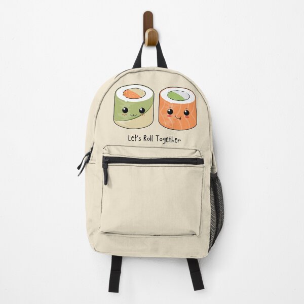 Item preview, Let's Roll Together | Sushi Lover Food Pun designed and sold by NoodleDoodleCo.