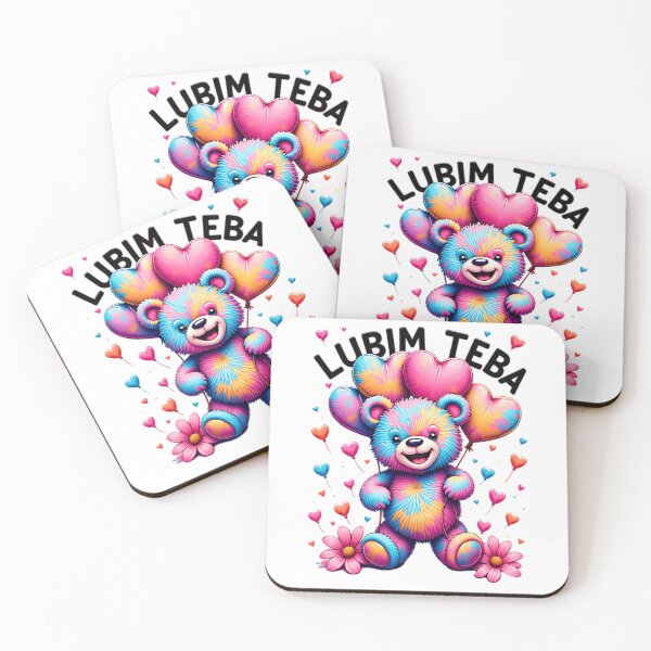 Item preview, Slovak Valentines Lubim Teba Teddy Bear designed and sold by MysticalSVK.