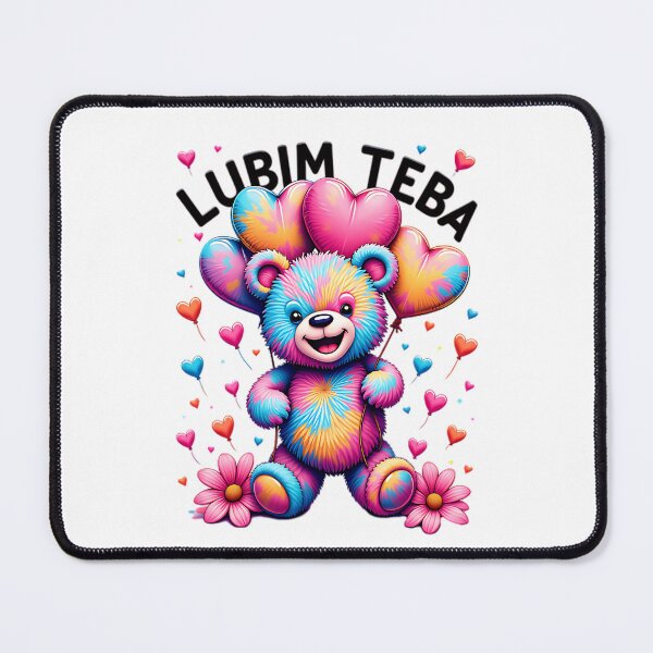 Item preview, Slovak Valentines Lubim Teba Teddy Bear designed and sold by MysticalSVK.