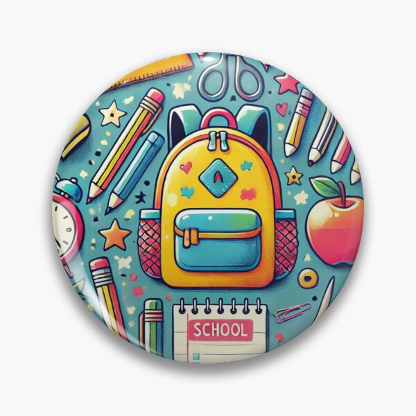 Item preview, Vibrant School Image designed and sold by KittyKatto.