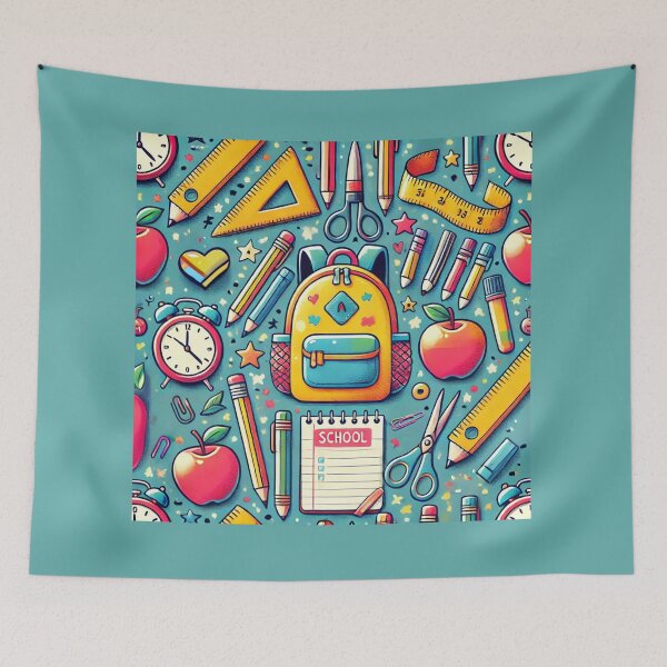 Item preview, Vibrant School Image designed and sold by KittyKatto.