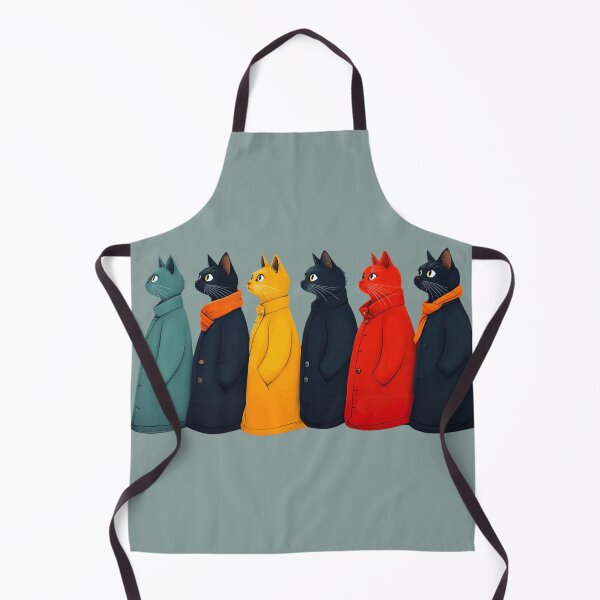 Item preview, CATS WEARING TRENDY WINTER COATS 2025 COLLECTION designed and sold by NikoDeeko.