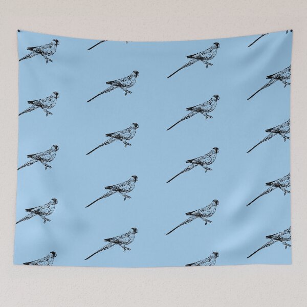 Item preview, Hooded Parrot Black Design  designed and sold by designsasstultd.