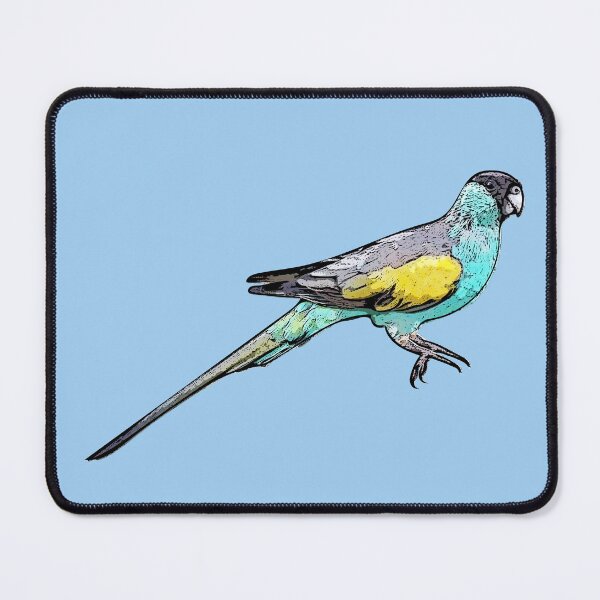 Item preview, Hooded Parrot Black Alternate Design designed and sold by designsasstultd.
