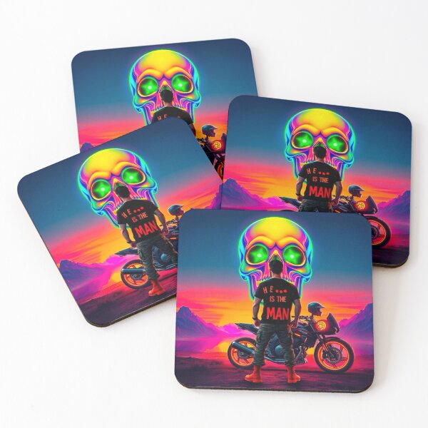 Item preview, The Man with the Skull designed and sold by Thaivi Design.