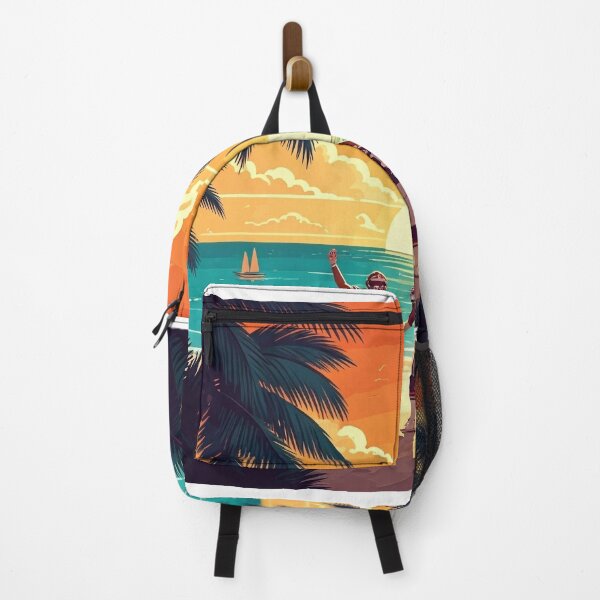 Item preview, Sunset Football Paradise: Tropical Beach Sports Art designed and sold by ashrafzain.