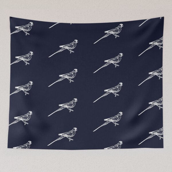 Item preview, Hooded Parrot White Design  designed and sold by designsasstultd.