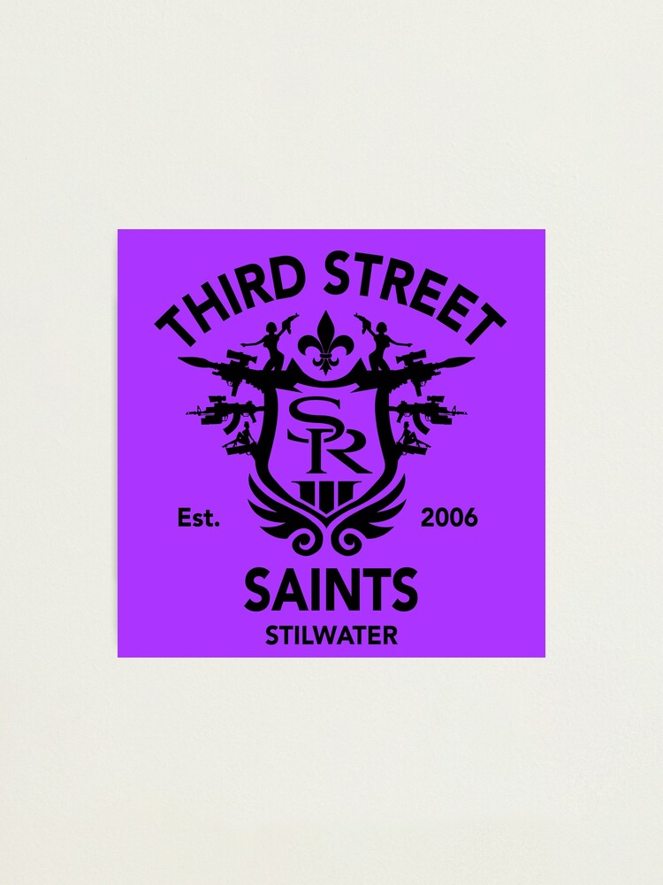 Saints Row 3 Emblem Tribute Black