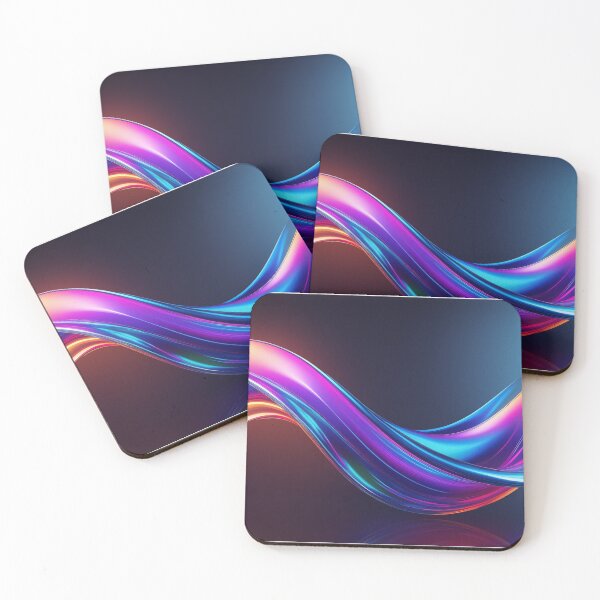 Item preview, An energetic, multicolored ribbon flows dynamically in this abstract artwork. The vibrant hues blend seamlessly, creating a captivating visual experience designed and sold by homydesign.