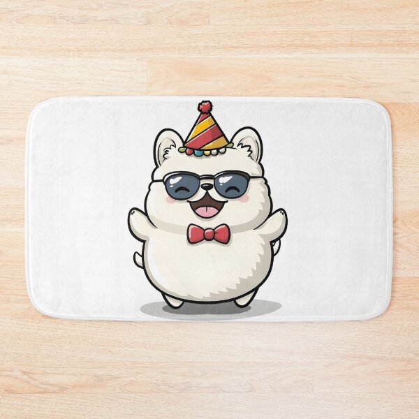 Item preview, Happy dog with cone hat designed and sold by vambrosio15.