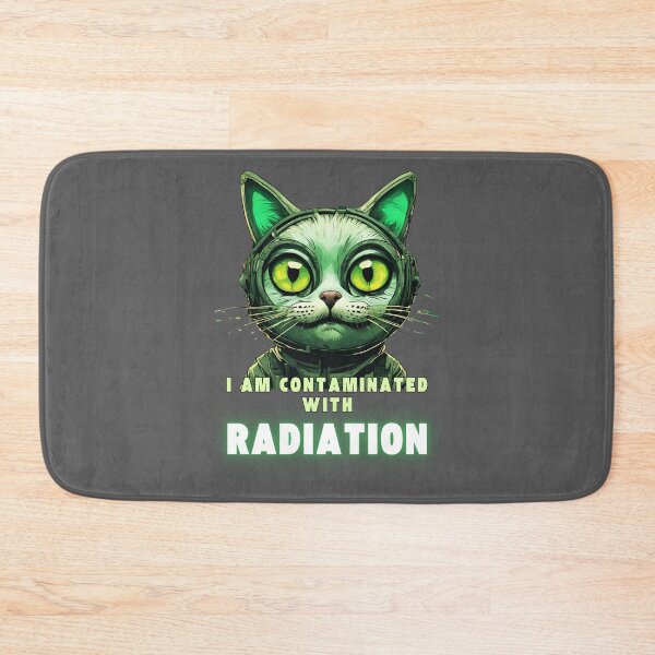 Item preview, Funny cat meme Contaminated with radiation designed and sold by Mayaart83.