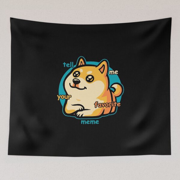Item preview, Favorite Meme Dog - Internet Cute Pet designed and sold by Studio Mootant.