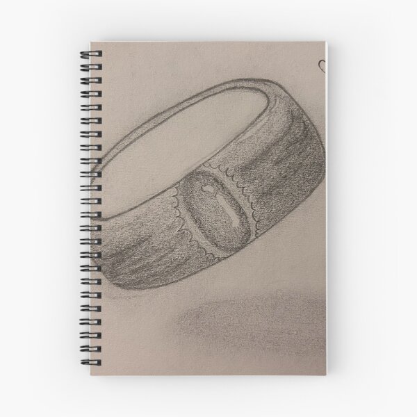 Item preview, Anillo flotante dibujado a mano designed and sold by feather-pop.