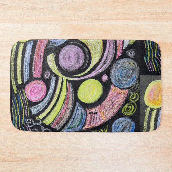 Item preview, Vivid Impressions - Chalk Dreams on Black Canvas - dePace' designed and sold by mrpropcake.