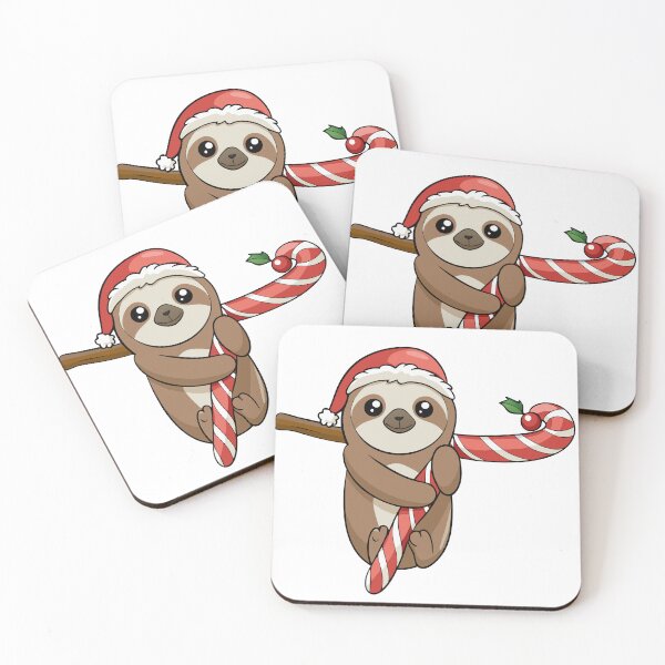 Item preview, Sloth’s Candy Cane Hangout designed and sold by omerfdln34.
