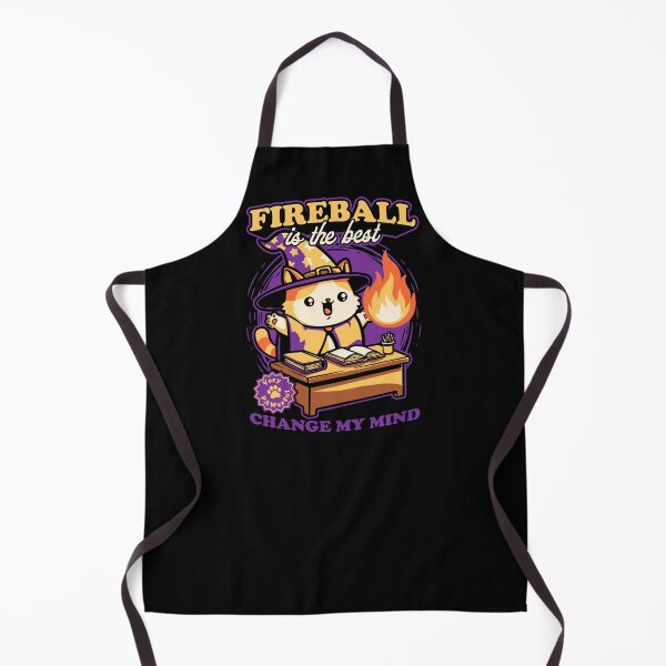 Item preview, Wizard Cat Fireball - Cute RPG Pet designed and sold by Studio Mootant.