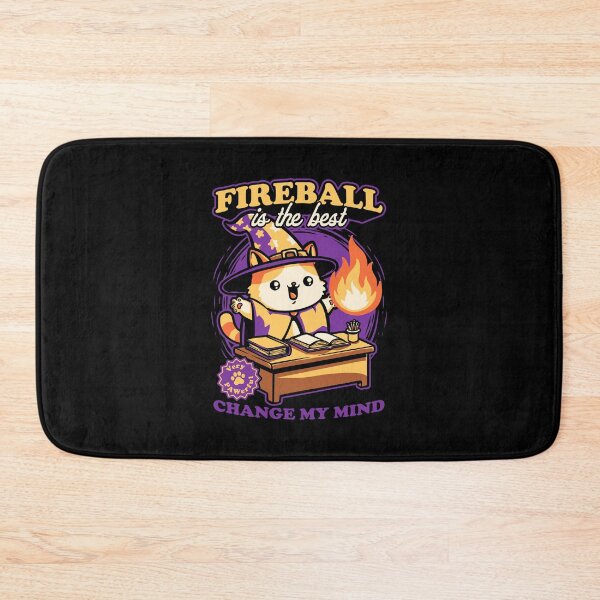 Item preview, Wizard Cat Fireball - Cute RPG Pet designed and sold by Studio Mootant.