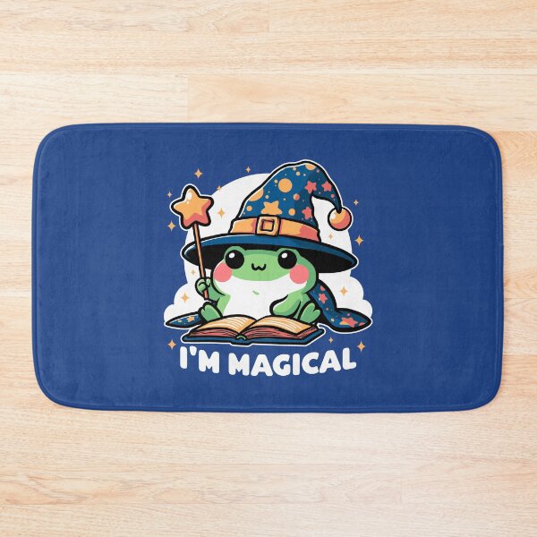 Item preview, Magical Wizard Frog - Cute RPG Pet designed and sold by Studio Mootant.