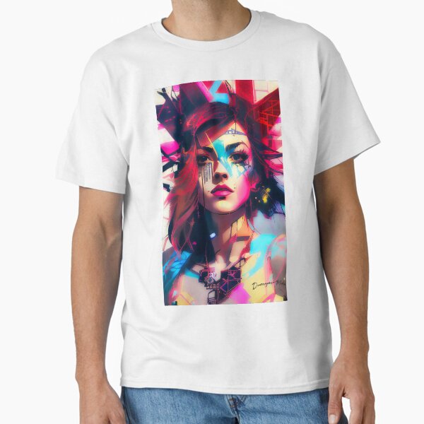 Abstract modern graffiti art Classic T-Shirt