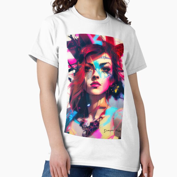 Abstract modern graffiti art Classic T-Shirt