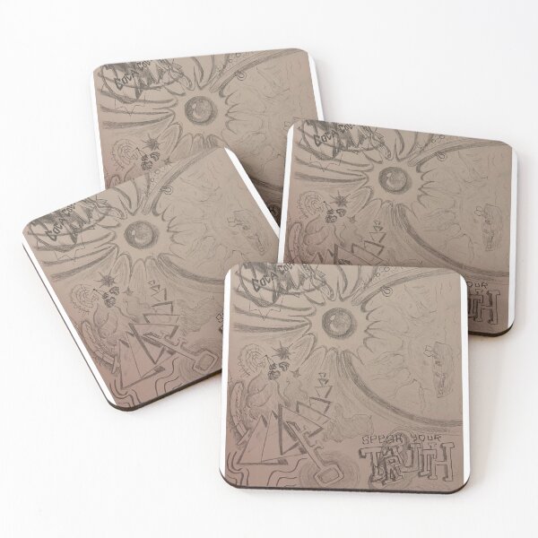 Item preview, Speak Your Truth Intuitive Drawing designed and sold by feather-pop.