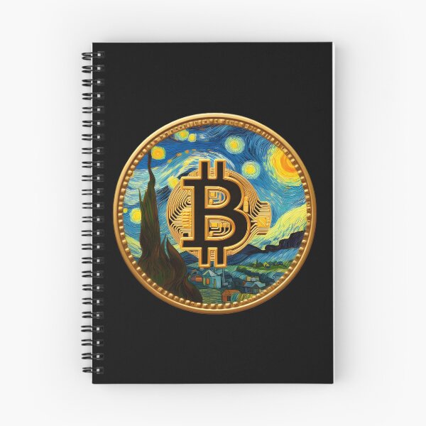 Item preview, Bitcoin x Starry Night  designed and sold by romeobravado.