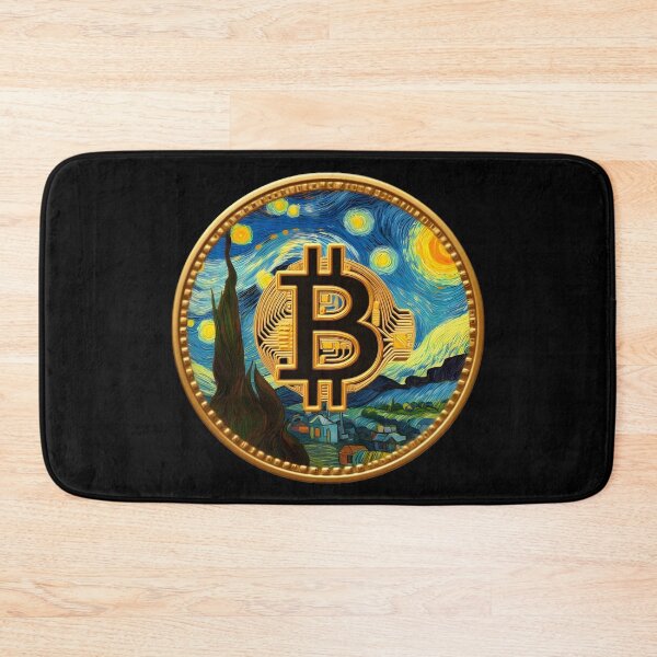 Item preview, Bitcoin x Starry Night  designed and sold by romeobravado.