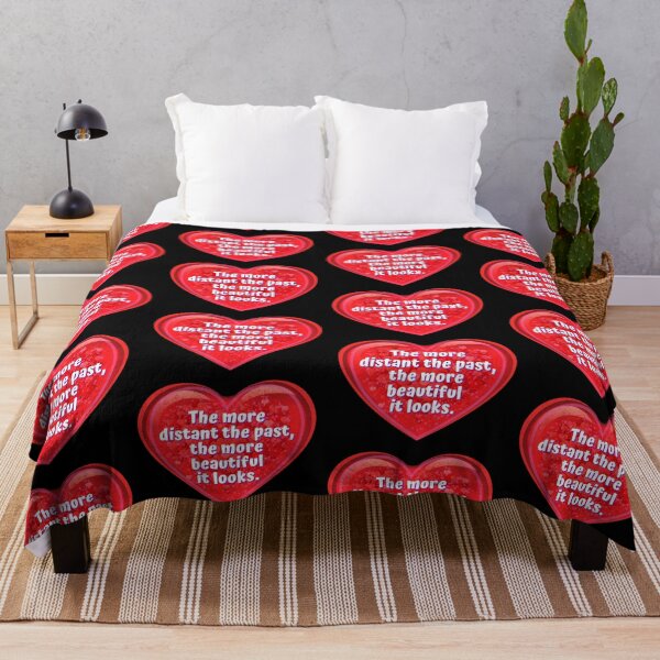 Item preview, HEART: The more distant the past, the more beautiful it looks. - funny valentines signs designed and sold by DesignsFromTW-S.