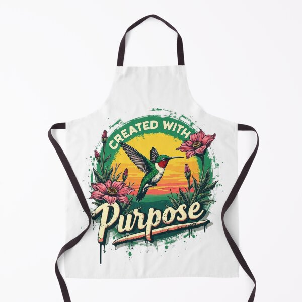 Item preview, Created with Purpose, Hummingbird, Flowers Art  designed and sold by Faithloveshop.