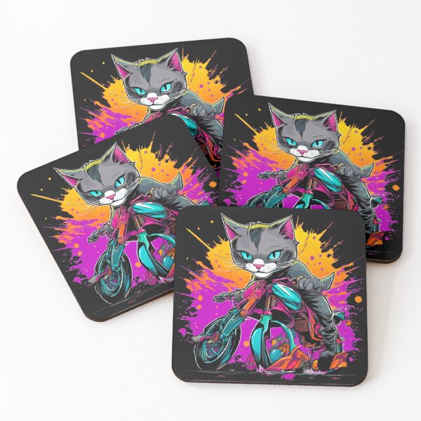 Item preview, Speed Demon Cat designed and sold by Thaivi Design.