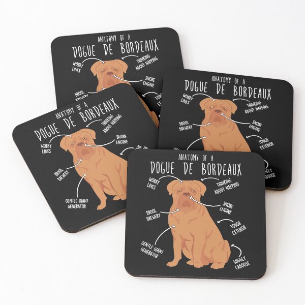 Item preview, Dogue de Bordeaux Dog Anatomy designed and sold by Clara Hollins.